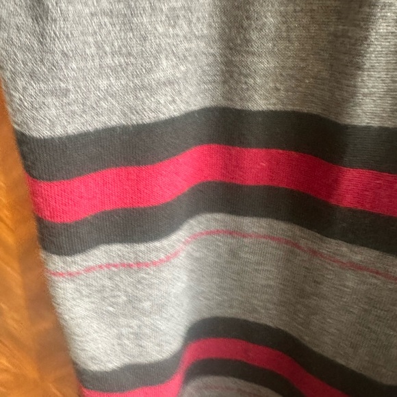 Nanette Lepore Black and Pink Striped Cardigan - Picture 5 of 10